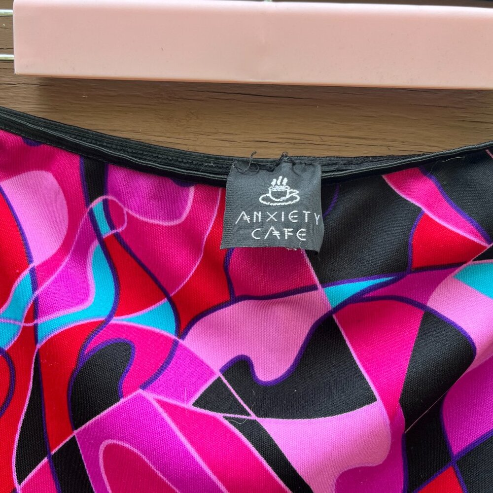 Vibrant Multi-Colored Statement Skirt - image 2